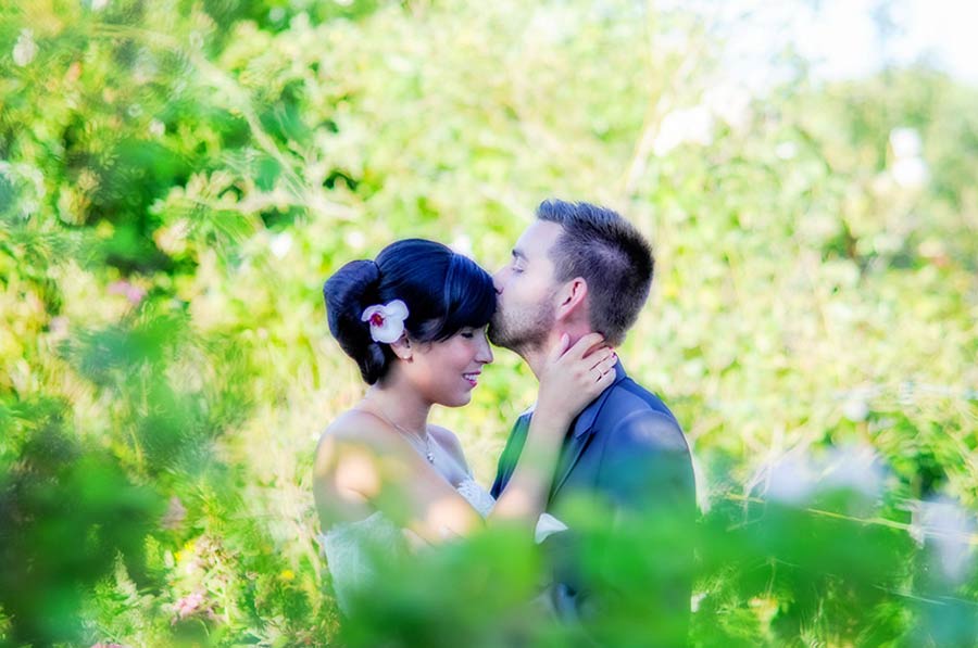 photo de mariage dans un château dans la manche en normandie