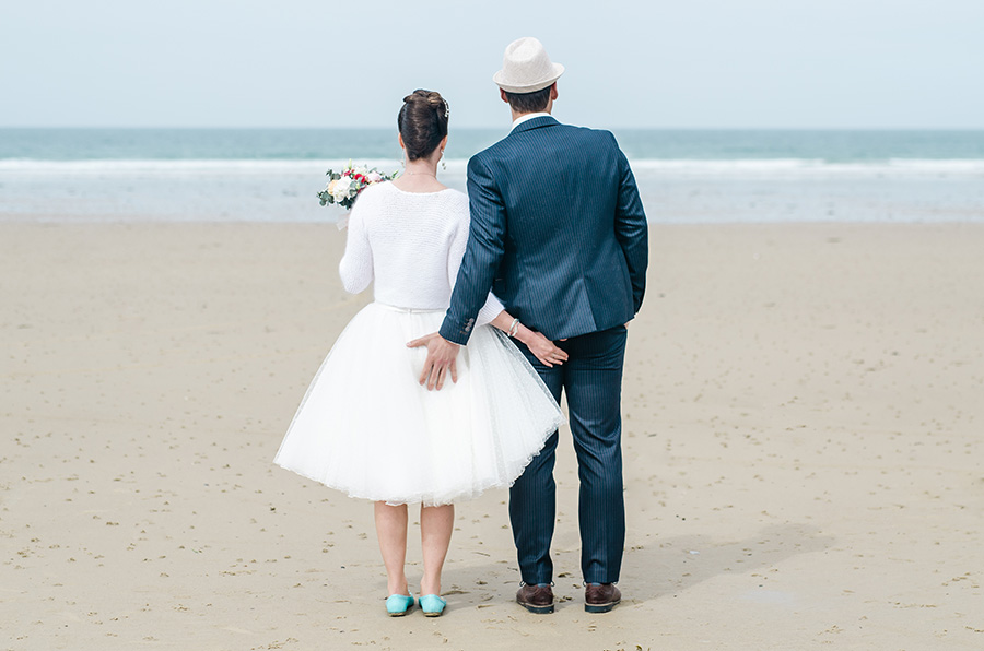 Photographe de mariage à les pieux dans la manche en Normandie 