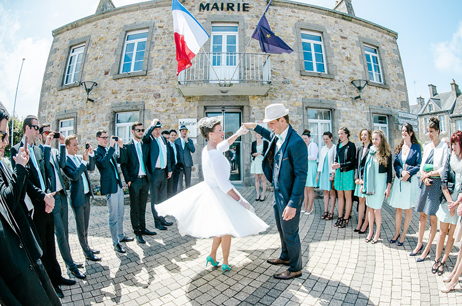 Photographe de mariage à les pieux dans la manche en Normandie 